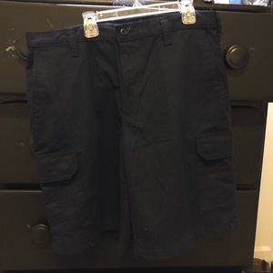 Cintas Men’s Cargo Shorts Navy Blue Size 34